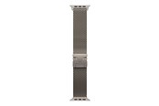 Smartwatch - Tilbehør - Apple 49mm Natural Titanium Milanese Loop - Medium - MGHP4ZM/A