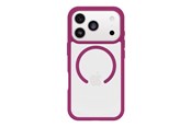 Mobil - Covers & Cases - OtterBox React MagSafe Apple iPhone 17 Pro Rose Crystal - clear/pink - 77-98634
