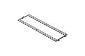 Kabinet Tilbehør - Havn HS 420 Lower Fan Bracket - Black - HVN-AS-HS420-06-BFB