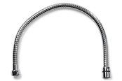 Brus og monteringstilbehør	 - NORH Gunn bruseslange, 500 mm, 1/2"x1/2", krom - 5710147351907