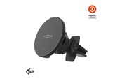 Mobil - Adaptere & Opladere - FIXED MagRound2 15W Airvent Car Mount Black - FIXMRO2-BK
