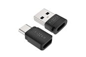 Kabler - diverse - FIXED Data Blocker 2in1 USB-A & USB-C 240W for safe charging Black - FIXA-BLC-BK