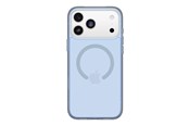 Mobil - Covers & Cases - OtterBox Symmetry Clear MagSafe Camera Control Apple iPhone 17 Pro Max Silver Glade - blue - 77-98874