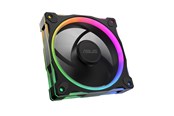Kabinet Køler - ASUS Prime MR120 Fan ARGB Reverse Black - Sort med RGB LED lys - 90DA00L0-B09000