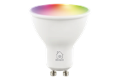 Smart Home - Deltaco Smart LED-pære, GU10, RGB, Wi-Fi, 4,7 W - SH-LGU10RGB02