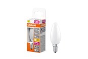 Lyskilder - Osram LED pære LED Comfort kerte mat 300lm 2,2W/927 (25W) dæmpbar E14 - 4099854084119