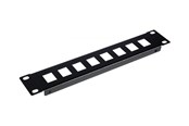 Netværkstilbehør - Equip patch panel (empty) - 1U - 10" - EZKP-10-B