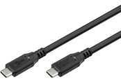 USB kabel - Pro USB-C <-> USB-C - 1.8m - 240 Watt Power Delivery - USB 4.0 / Thunderbolt 4 - Sort - PUSB4-40-AC-B-1.8M