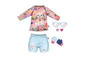 Dukker & Tilbehør - Baby Born Bike/Trike Outfit 43cm - 840696
