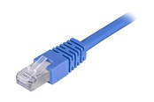 Netværkskabel - Deltaco STP-611 - patch cable - 1.5 m - blue - Blå - 1m - STP-611B