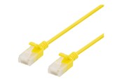 Netværkskabel - Deltaco patch cable - 1 m - yellow - Gul - 1m - UUTP-1023