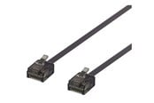 Netværkskabel - Deltaco patch cable - 1.5 m - black - Sort - 1m - UUTP-2037