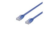 Netværkskabel - Deltaco patch cable - 30 cm - blue - Blå - 0.3m - TP-603B-FL