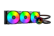 CPU Køler - Montech Light Flow ARGB 360 Black - Light Flow ARGB 360 Black