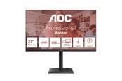 Skærm - 27" AOC U27E4CV - 3840x2160 (4K) - 60Hz - IPS - 90W USB-C - U27E4CV