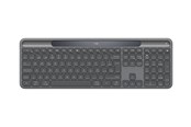Tastatur - Logitech K980 Signature Slim Solar+ for Business - Tastatur - Nordisk - Grå - 920-013777