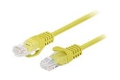 Netværkskabel - Lanberg patch cable - 1.5 m - yellow RAL 1016 - Gul - 1m - PCU6-20CC-0150-Y