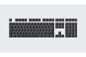 Tastatur - Wooting PBT ISO (UK) & ANSI (US) Keycaps - Just Black - Keycaps - Amerikansk engelsk - Sort - KC3-USUK4-PDS-BK1