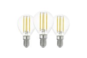 Lyskilder - EGLO LED pære P45 7W 806LM 2700K 3 STK KLAR E14 - 110303