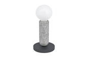 Lamper - EGLO GIACONECCHIA BORD ANTRACIT/TERRAZZO/SORT - 39835