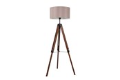 Lamper - EGLO LANTADA GULV SORT/TAUPE - 94326