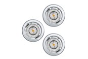 Lamper - EGLO IGOA INDBYG. SÆT KIP 3X350LM DÆMPB. KROM - 31472