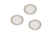 Lamper - EGLO ABIUL INDBYG. SÆT Ø86 CCT 3X300LM DÆMPB. IP44 BS - 31932