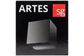 Lamper - SG Armaturen Artes udendørs væglampe 8W LED 2700K, corten - 641722