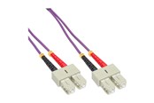 Netværkskabel - InLine patch cable - 2 m - 2 m - purple - Lilla - 2m - 83502P