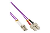 Netværkskabel - InLine patch cable - 10 m - 10 m - purple - Lilla - 10 meter - 88640P