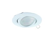 Lamper - EGLO TEDO INDBYG. Ø80 KIP GU10 4,6W 400LM HVID - 31682