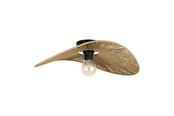 Lamper - EGLO SIRUELA LOFT E27 SORT/NATUR FSC - 31961