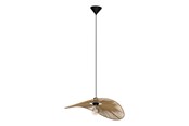 Lamper - EGLO SIRUELA PENDEL 560X400 E27 SORT/NATUR FSC - 31991