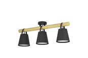 Lamper - EGLO BOYLE LOFT 3XE27 SORT/EG FSC - 43635