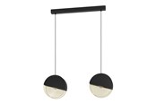 Lamper - EGLO MUMBLES PENDEL 2XE27 L860 SORT/GULD - 43812