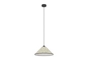 Lamper - EGLO OXPARK PENDEL Ø420 E27 BAMBUS BLAD LYS - 43942