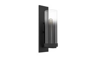 Lamper - EGLO TOOTHILL VÆG E27 SORT/SORTTRANSP. - 44003