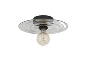 Lamper - EGLO LINTMILL LOFT/VÆG Ø300 E27 SORT/LYSEGRÅ - 44028