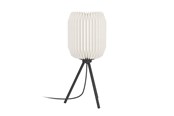 Lamper - EGLO BELGRAVE BORD H440 E27 SORT/HVID FSC - 44103