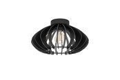 Lamper - EGLO COSSANO 3 LOFT E27 Ø380 SORT/TRÆ - 900999
