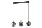 Lamper - EGLO EMPOLI LANGBORD L900 3XE27 SORT/BM - 901037
