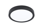 Lamper - EGLO FUEVA 6 PLAFOND Ø210 CCT 11,5W 1550LM IP44 SORT - 901325