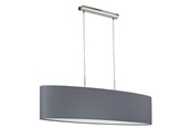 Lamper - EGLO PASTERI LANGBORD 2L L1000 GRÅ - 31586