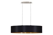 Lamper - EGLO MASERLO LANGBORD 2L L1000 SORT/GULD - 31616