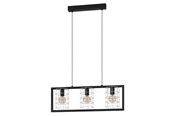 Lamper - EGLO JUBILY LANGBORD E27 L770 SORT/HVID - 43663