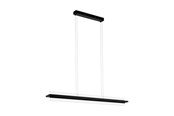 Lamper - EGLO SPADAFORA LANGBORD 2X7,5W 2000LM DÆMPB. SORT/KLAR SATIN - 98495