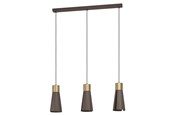 Lamper - EGLO LOSALOMAS LANGBORD L835 3XGU10 MOCCA/BM - 98839