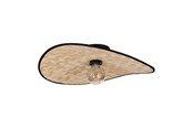 Lamper - EGLO MARYWELL LOFT 500X345 E27 SORT/BAMBUS - 44043