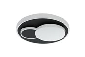 Lamper - EGLO LEPRESO LOFT 2300LM Ø380 SORT/HVID - 75665