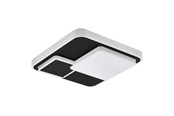 Lamper - EGLO LEPRESO LOFT 2300LM 385X385 SORT/HVID - 75667